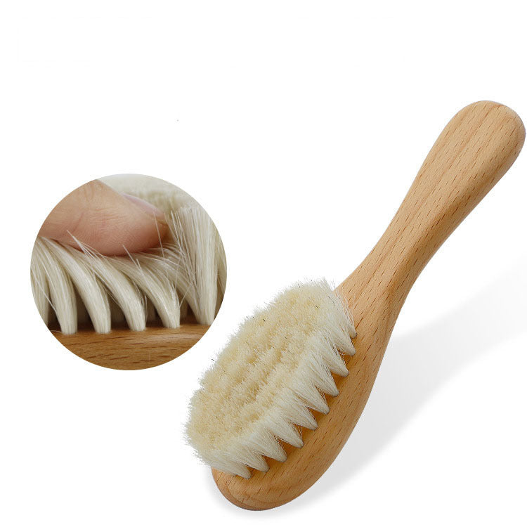 Pear Wood Baby Grooming Set