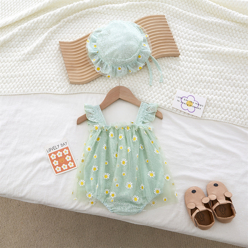 Daisy Meadow Romper Set