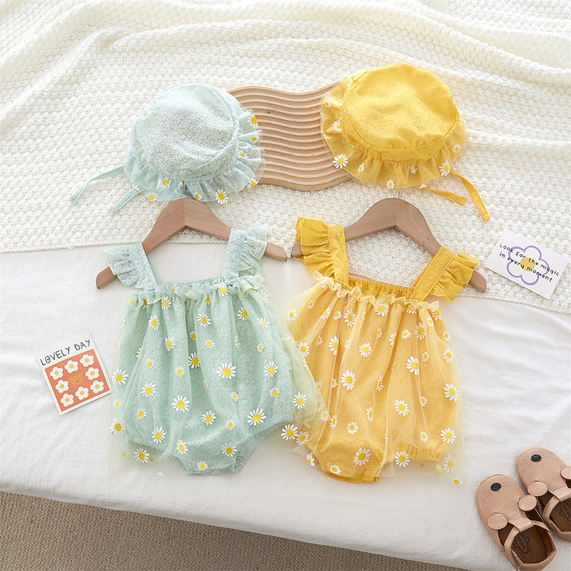 Daisy Meadow Romper Set