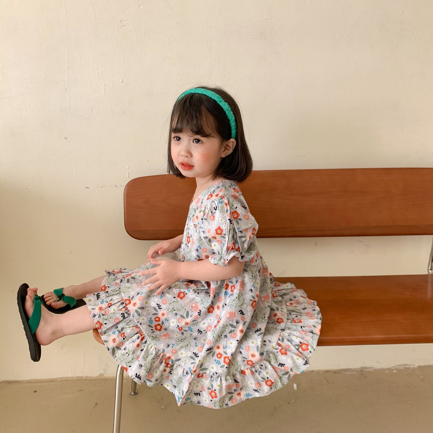 Blossom Ruffle Flower Dress