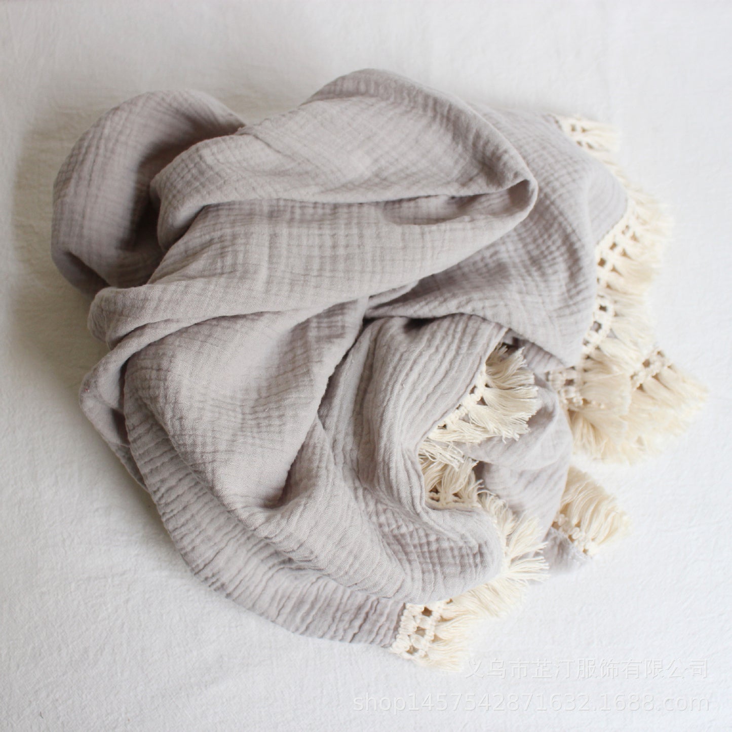 Cotton Tassel Baby Towel