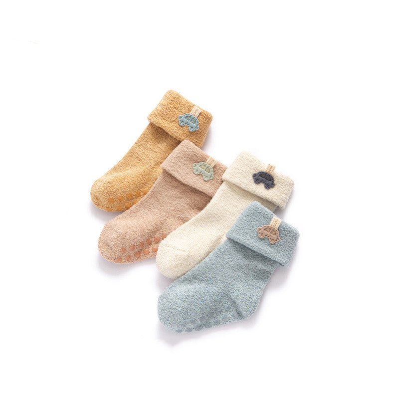 Velvet Whisper Newborn Socks