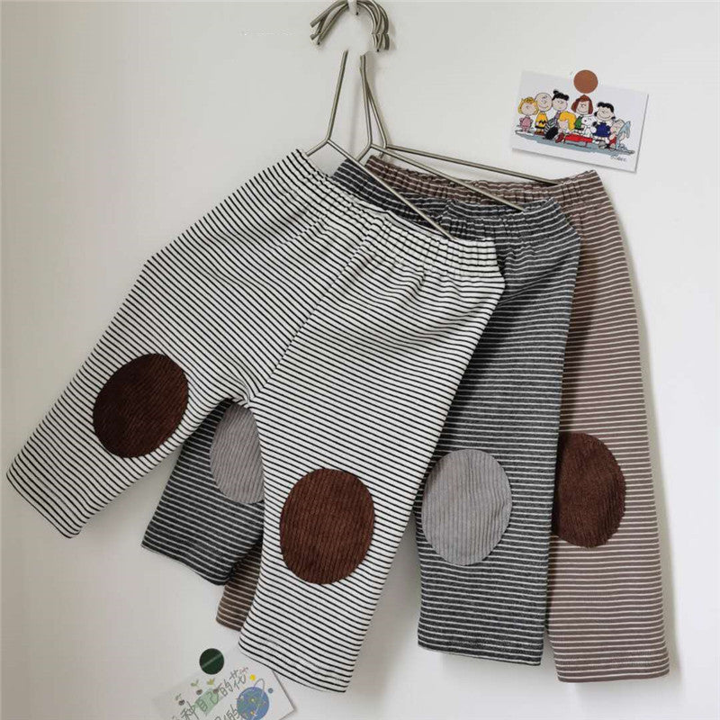 Stripe Patch Leggings