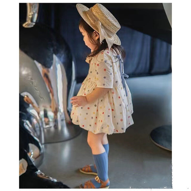 Polka-Dot Sunshine Toddler Suit