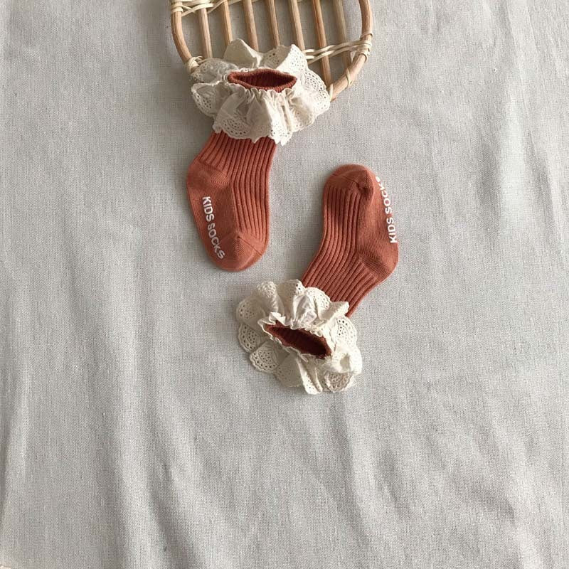 Lace Meadow Baby Socks