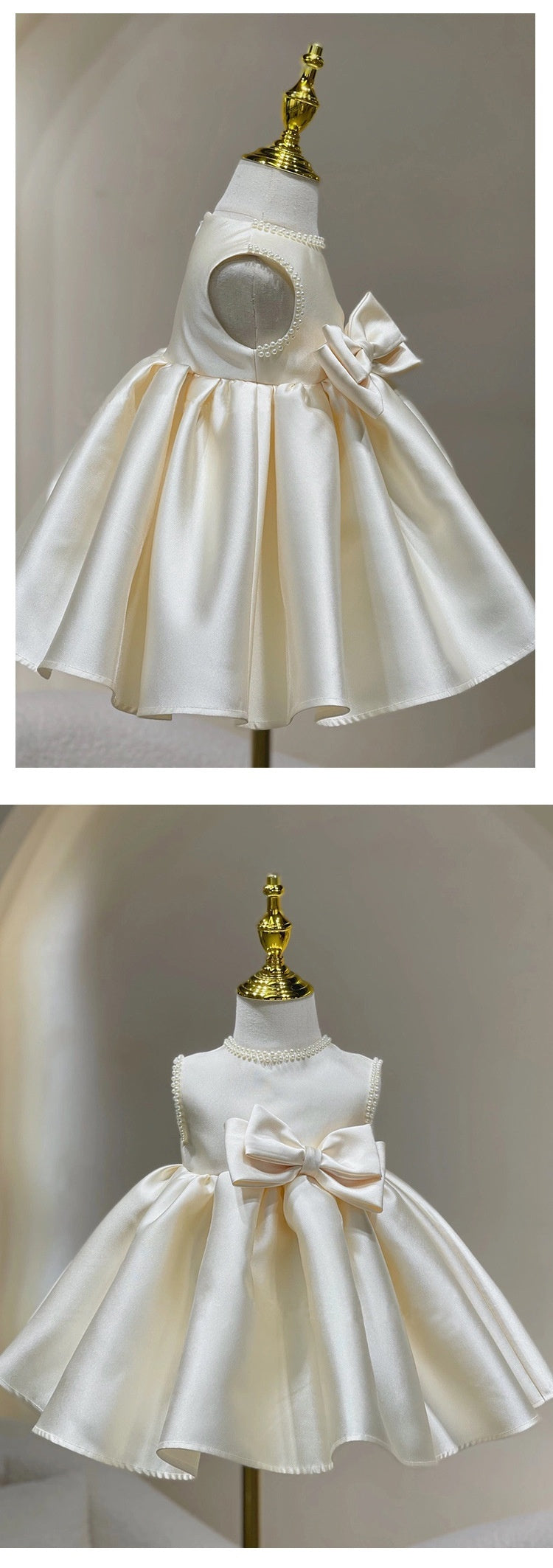 Pearl Ribbon Princess Dress
