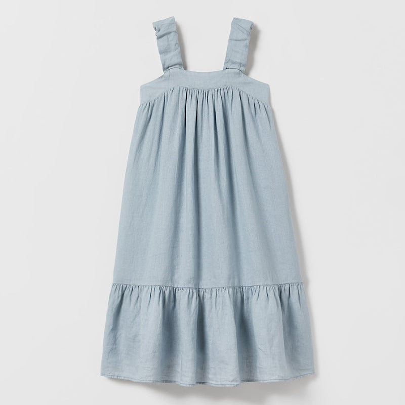 Flax Blossom Strap Dress