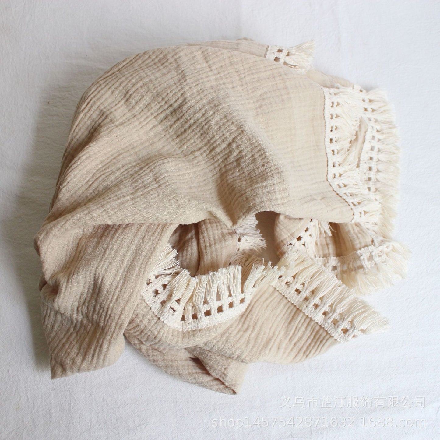 Cotton Tassel Baby Towel