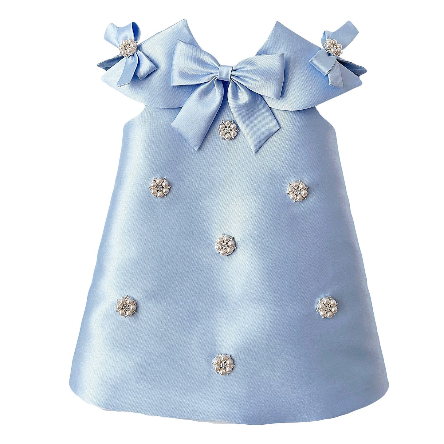 Satin Bow Gala Gown