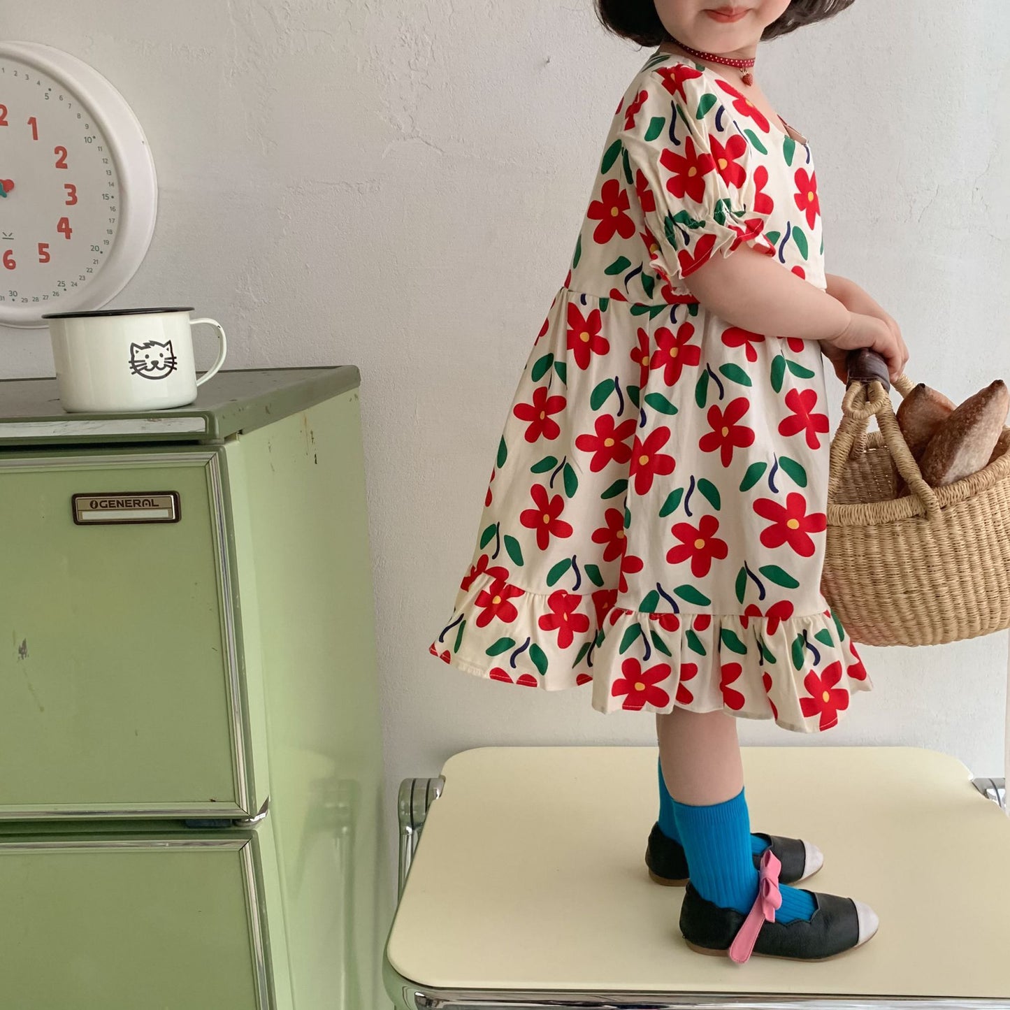 Blossom Ruffle Flower Dress