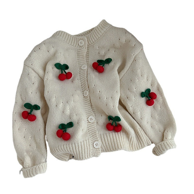 Cherry Blossom Knit Cardigan