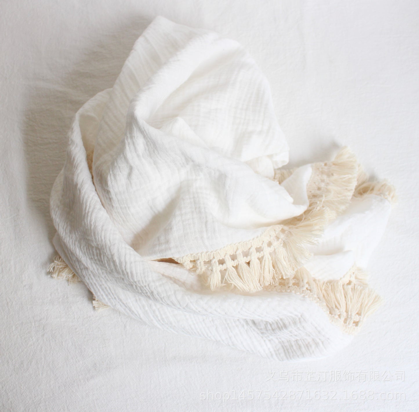 Cotton Tassel Baby Towel
