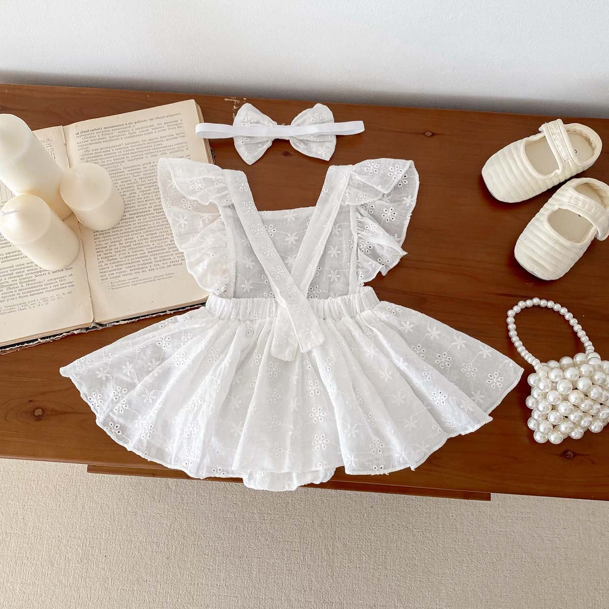 Flounced Lace Princess Jumpsuit