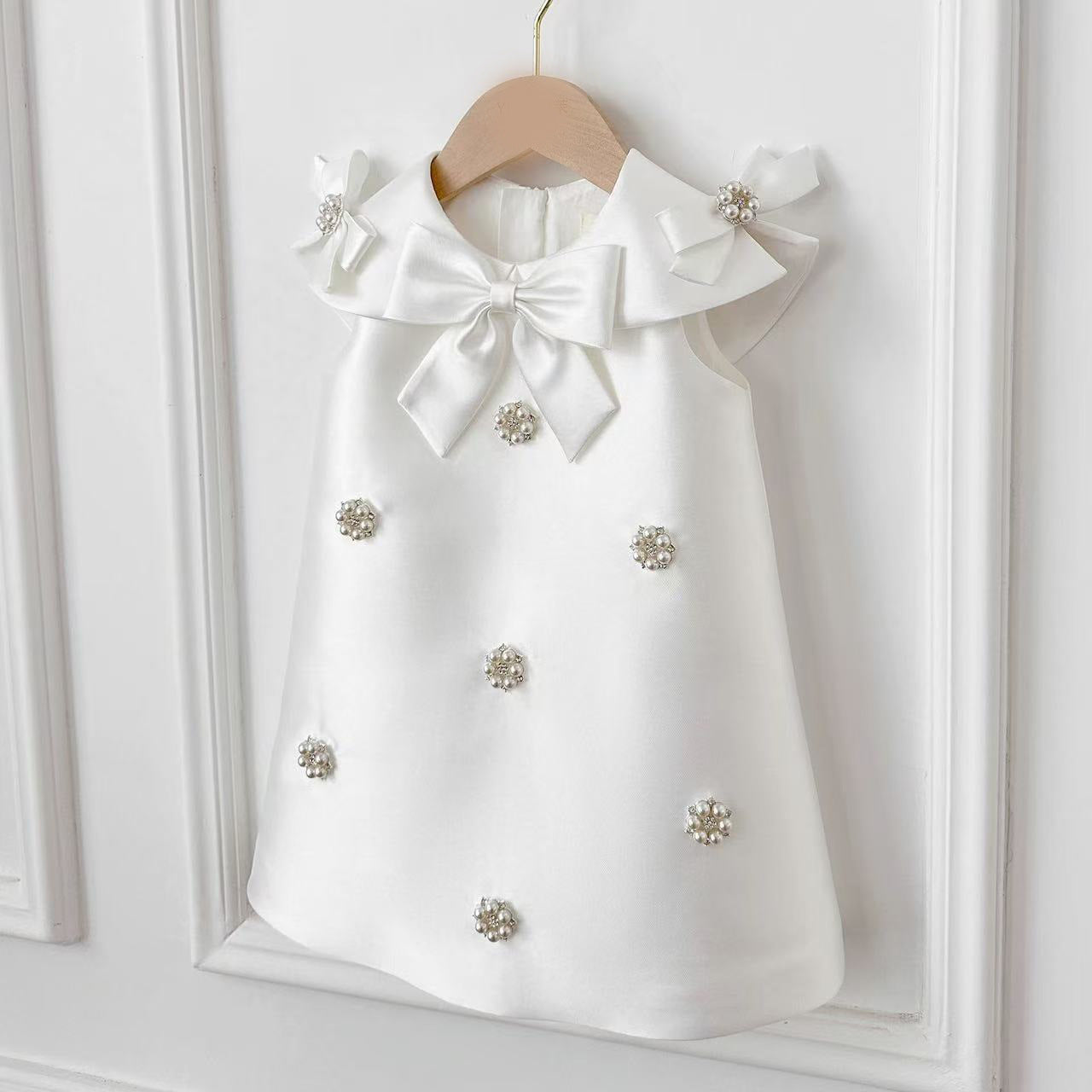 Satin Bow Gala Gown