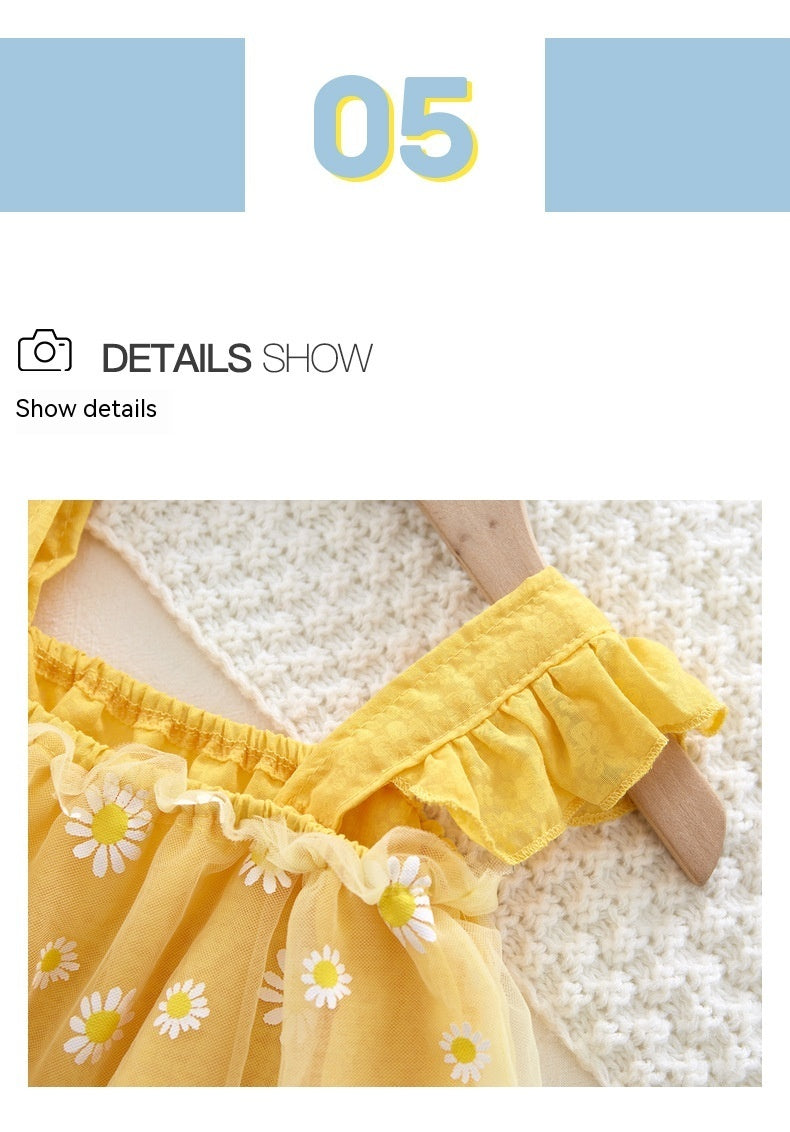 Daisy Meadow Romper Set
