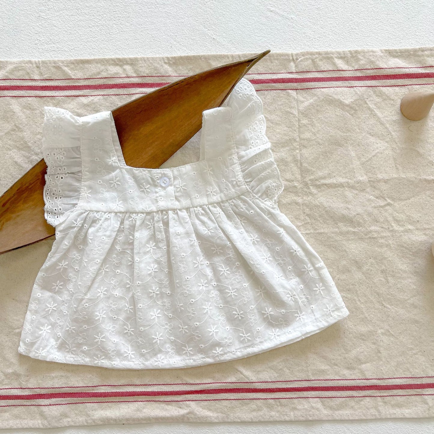 Cotton Blossom Romper Set
