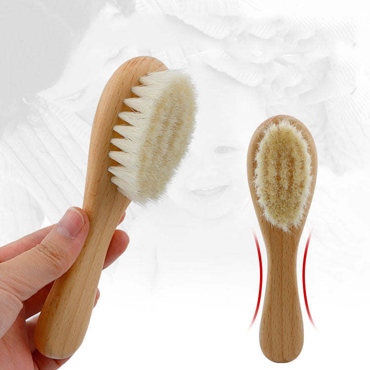 Pear Wood Baby Grooming Set