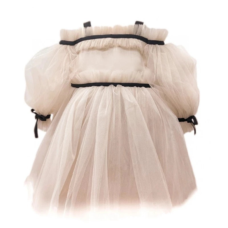 Blossom Puff Sleeve Gown