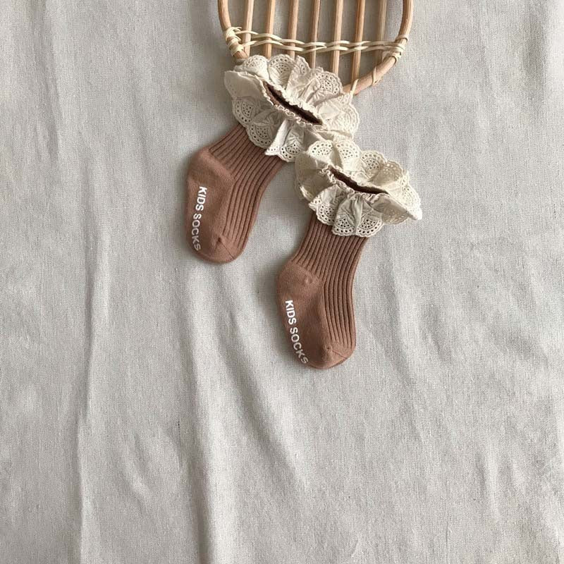 Lace Meadow Baby Socks