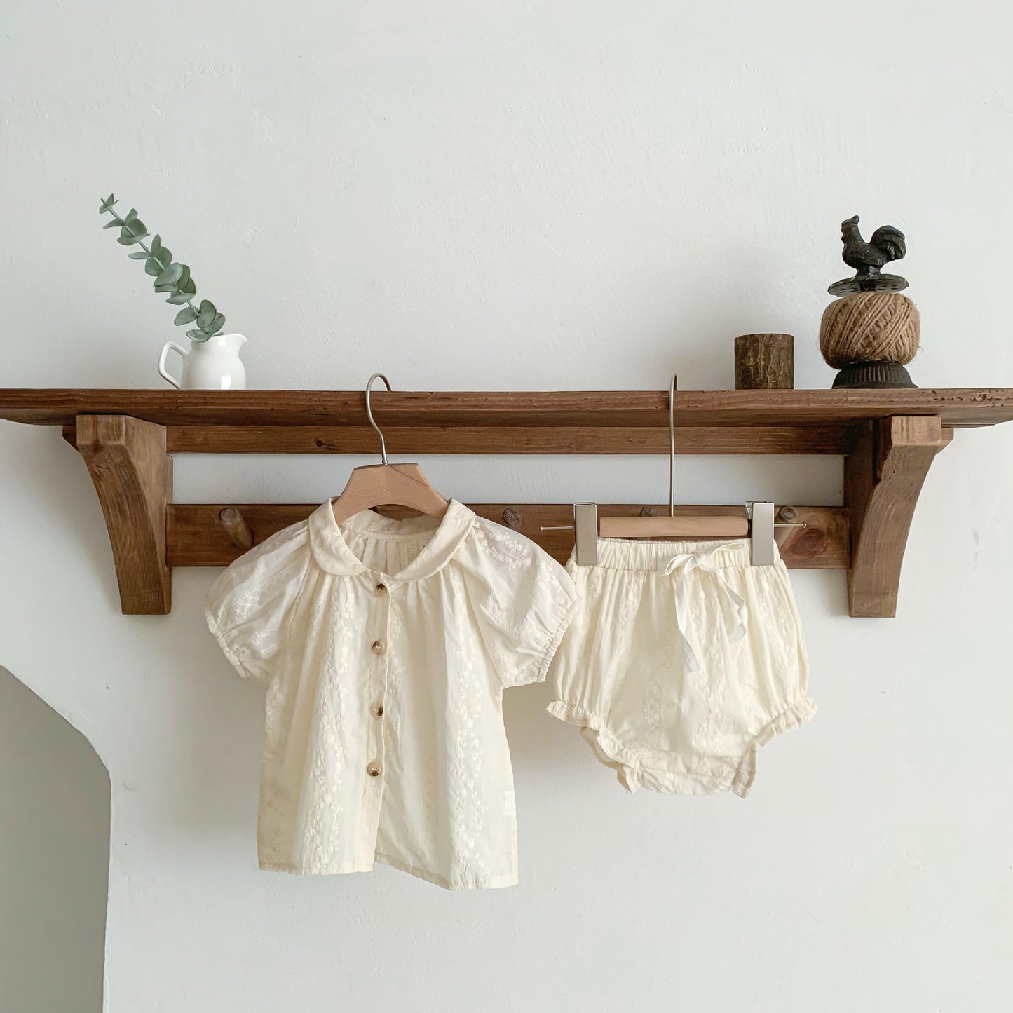 Cotton Puff Suit Set