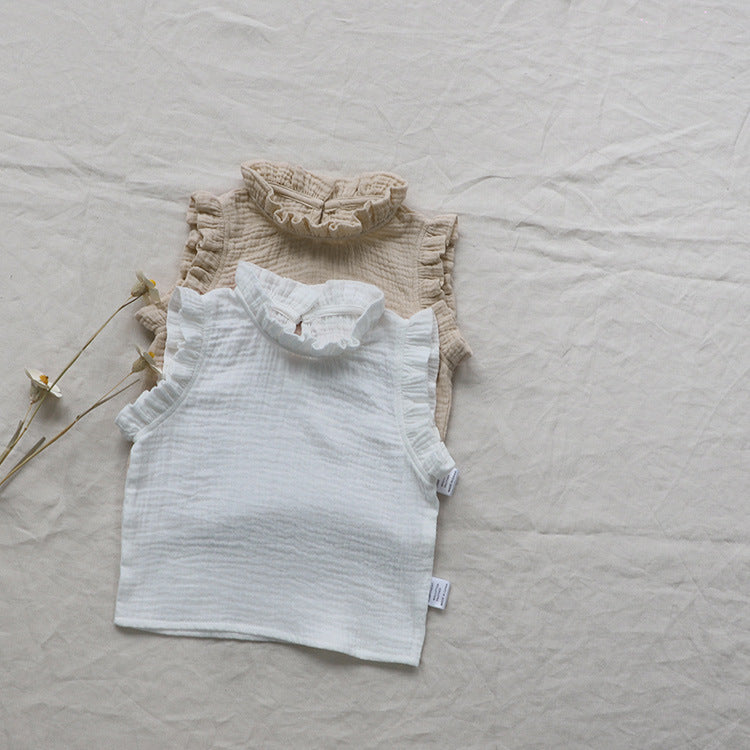 Floral Meadow Vest T-shirt
