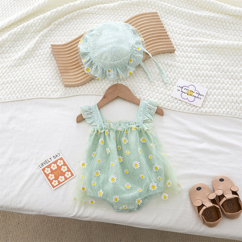 Daisy Meadow Romper Set