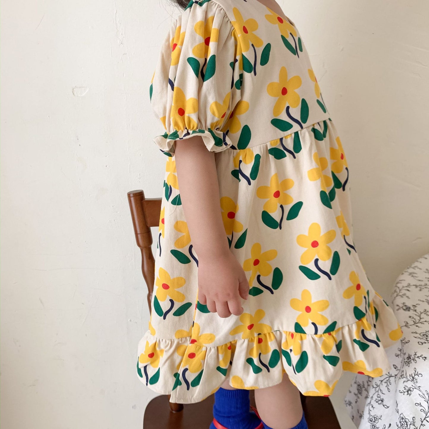 Blossom Ruffle Flower Dress