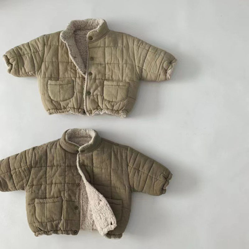 Cozy Cotton Fleece Coat