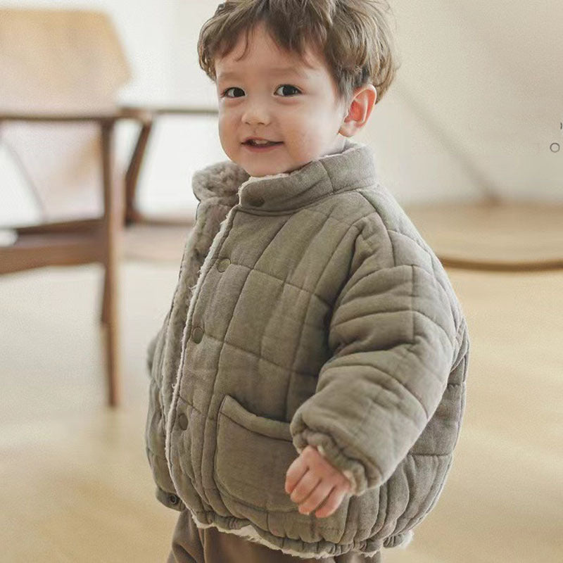 Cozy Cotton Fleece Coat