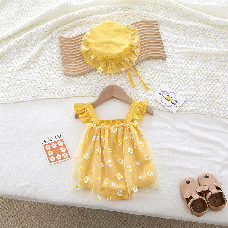 Daisy Meadow Romper Set