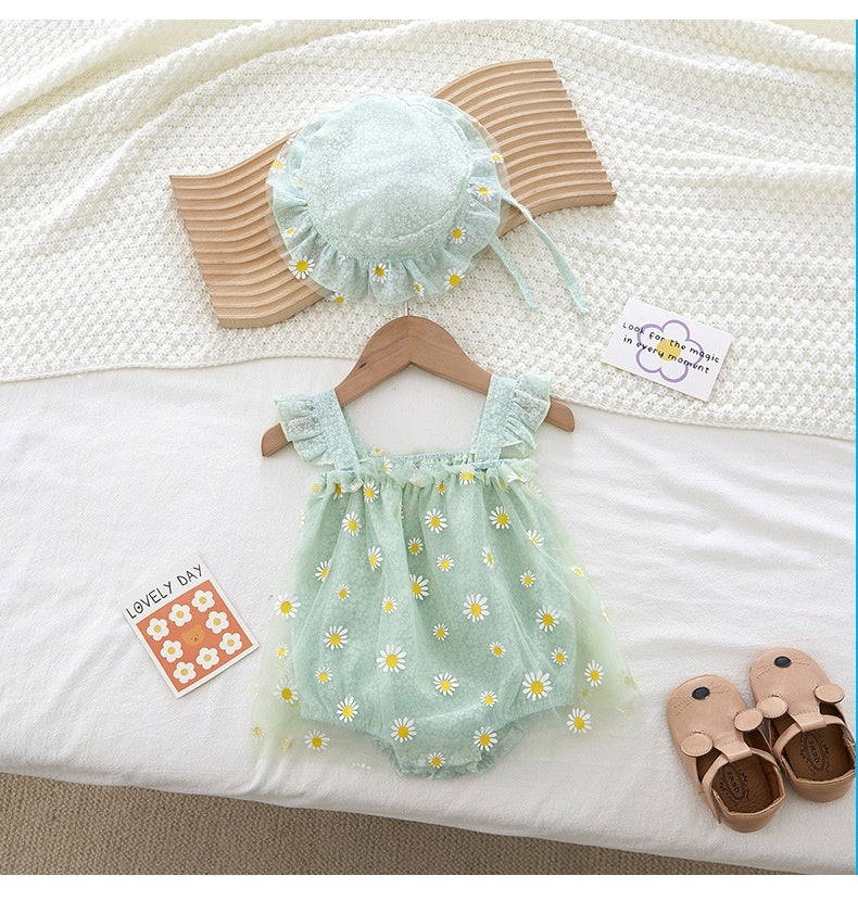 Daisy Meadow Romper Set