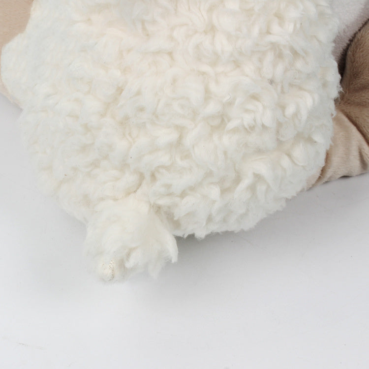 Lamb Cuddle Blanket Toy