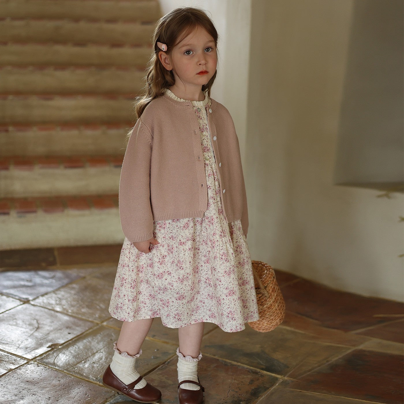Cotton Knit Cardigan Coat