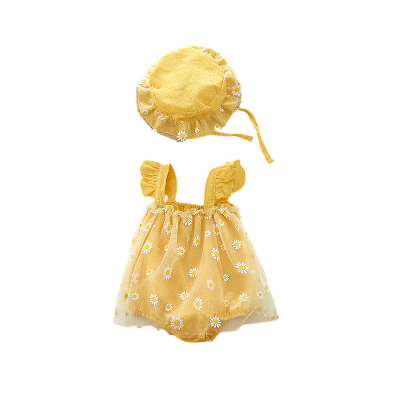 Daisy Meadow Romper Set