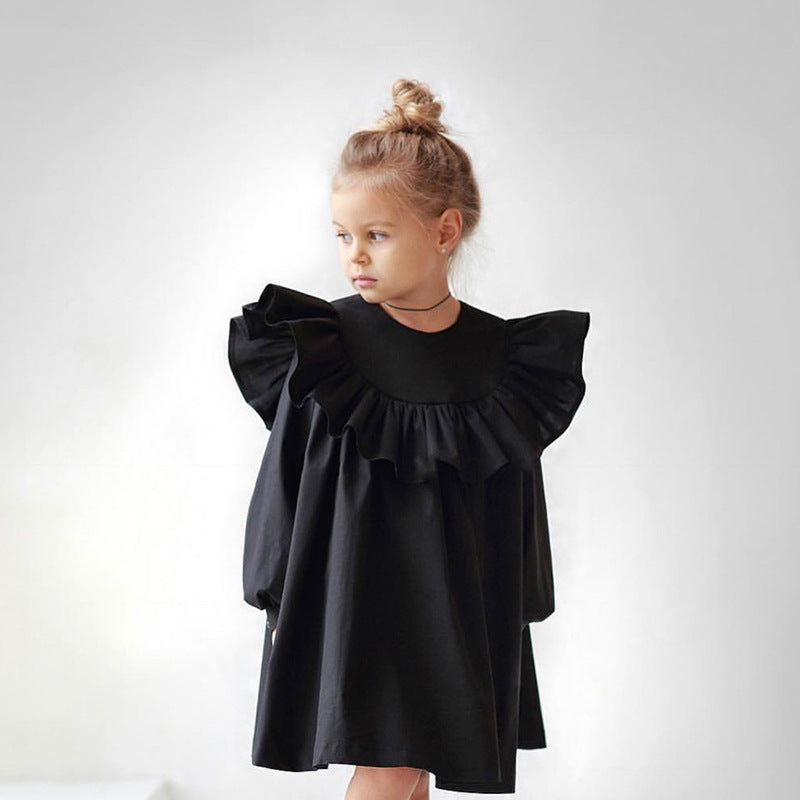 Lotus Ruffle Princess Dress