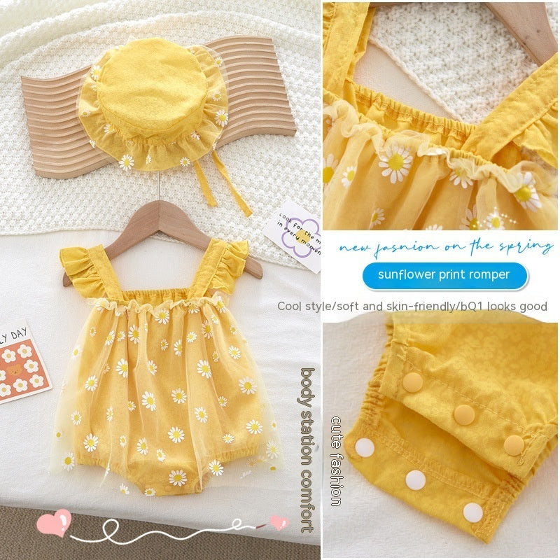 Daisy Meadow Romper Set