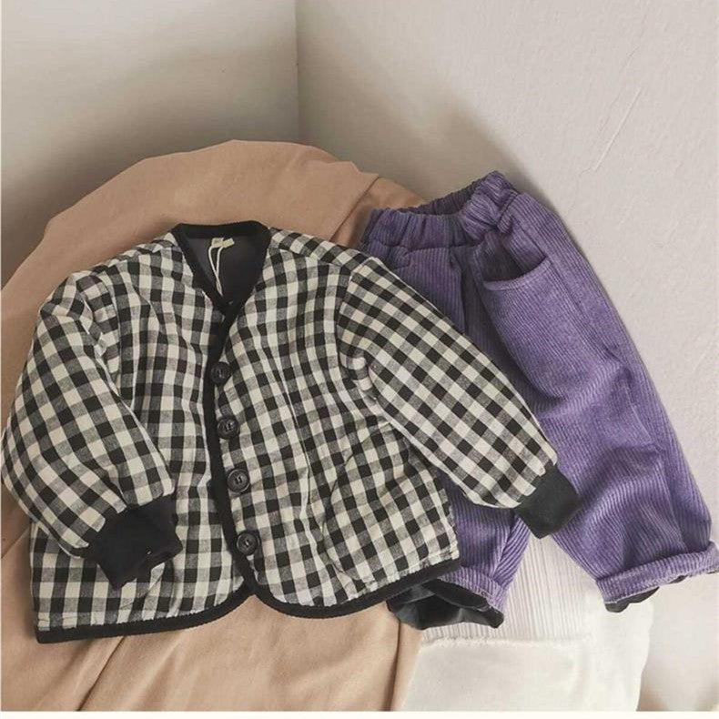 Acorn Gingham Jacket - styled