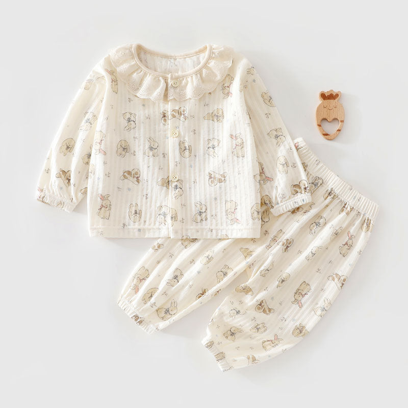 Teddy Muslin Pajama Set