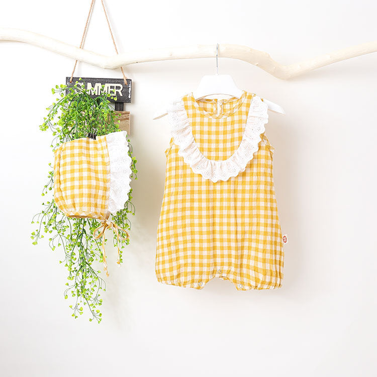 Dandelion Lace Romper Set