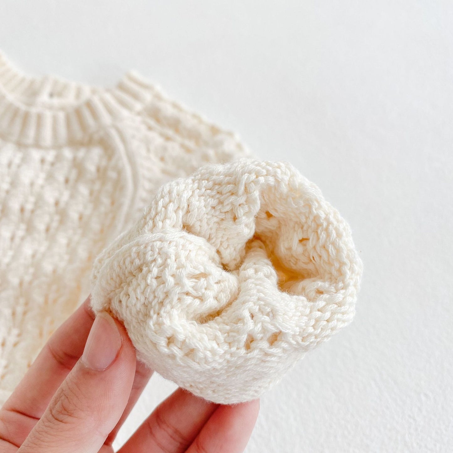 Knit Baby Onesie