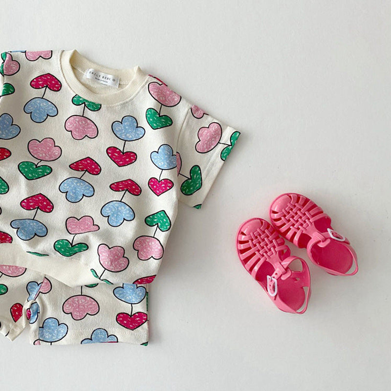 Dandelion Dot Leisure Suit