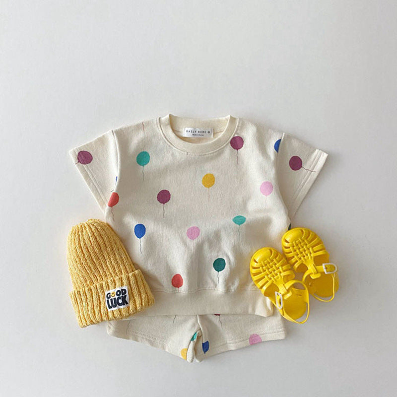 Dandelion Dot Leisure Suit