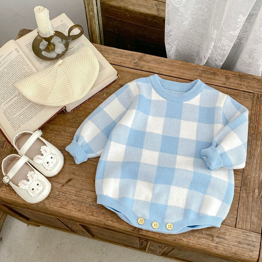 Willow Gingham Romper - lifestyle