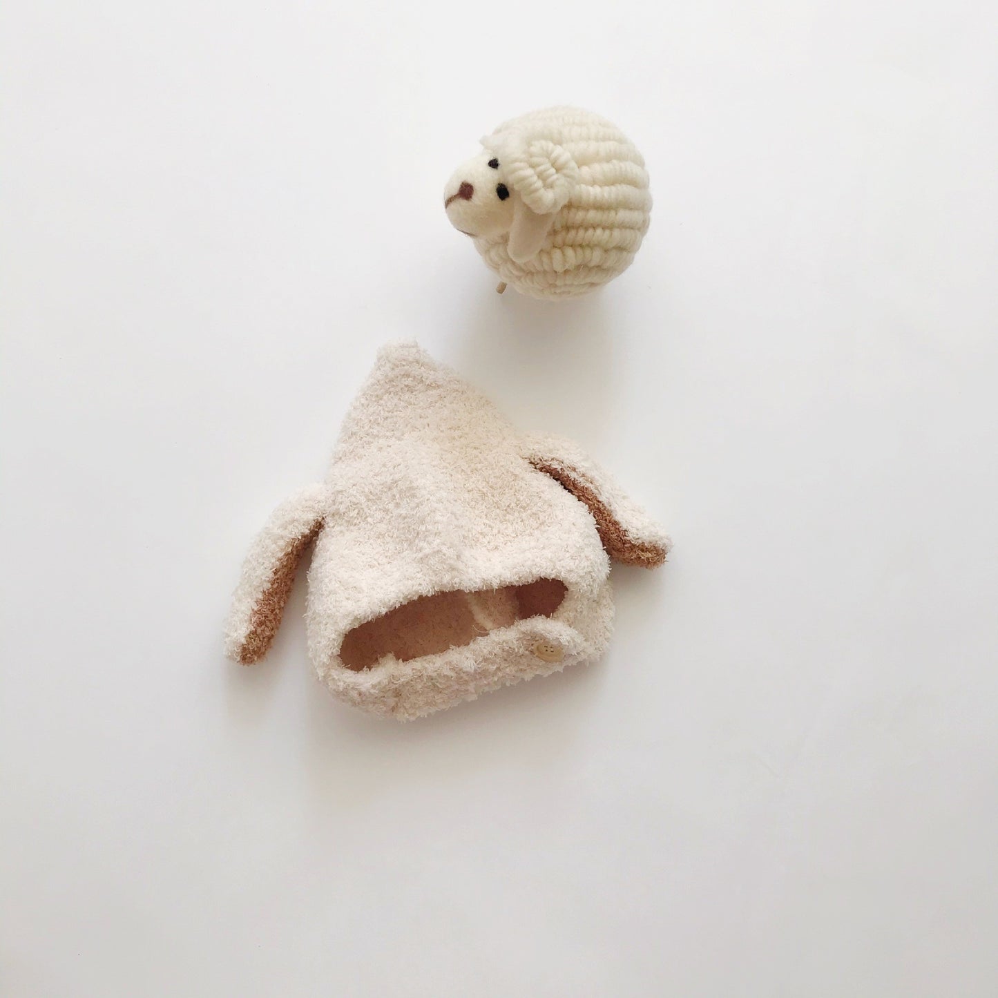 Bunny-Ear Fleece Bonnet