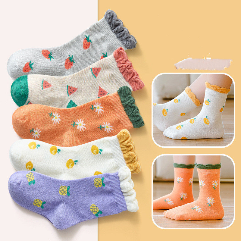 Fruit-Cartoon Comfort Socks
