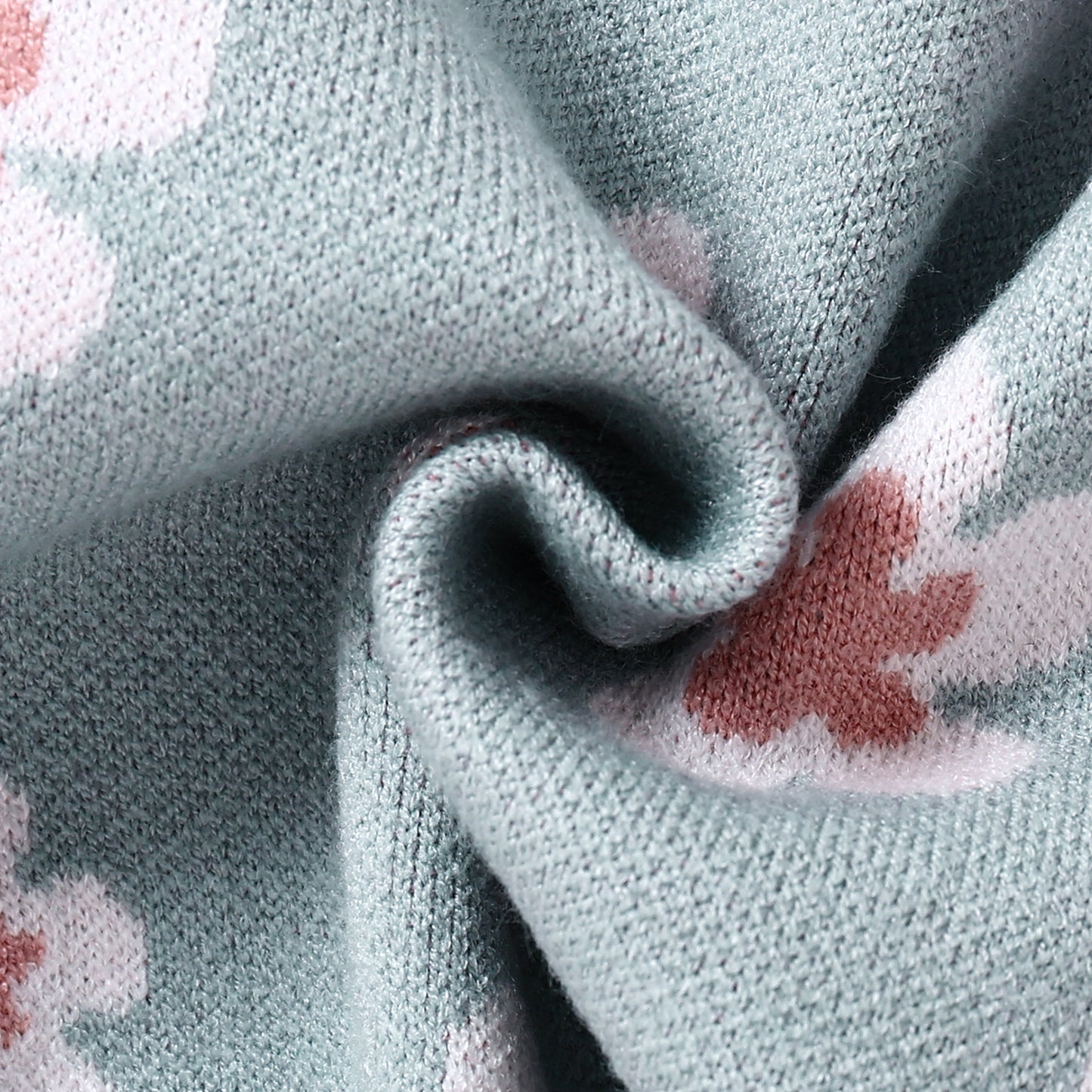 Petal Knit Romper knit detail