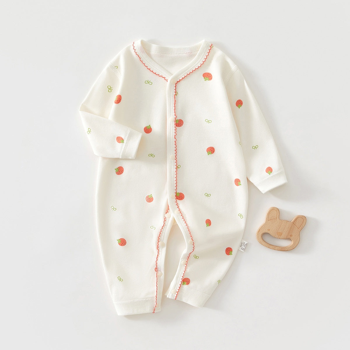 Wild Strawberry Kimono Romper
