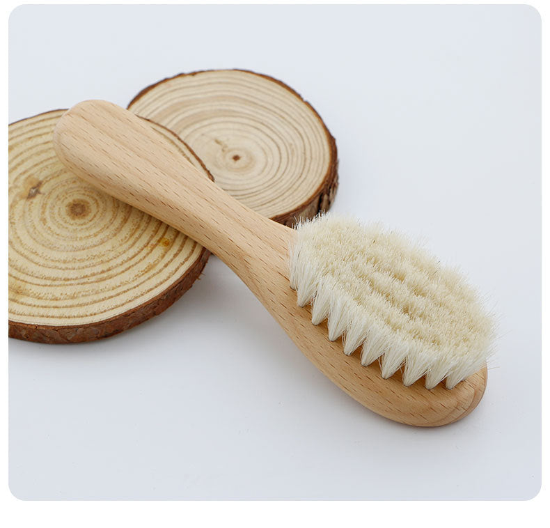 Pear Wood Baby Grooming Set