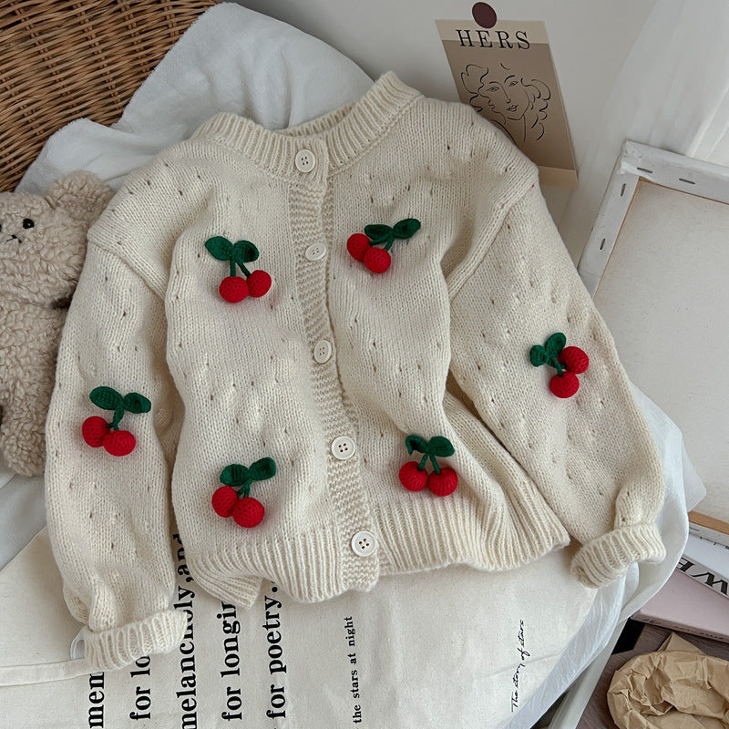 Cherry Blossom Knit Cardigan