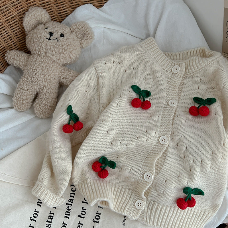 Cherry Blossom Knit Cardigan